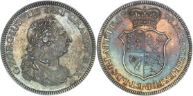GRANDE-BRETAGNE - UNITED KINGDOM
Georges III (1760-1820). Essai de dollar, Banque d’Angleterre, par Küchler 1798, Soho ?
Av. GEORGIUS III DEI GRATIA R...