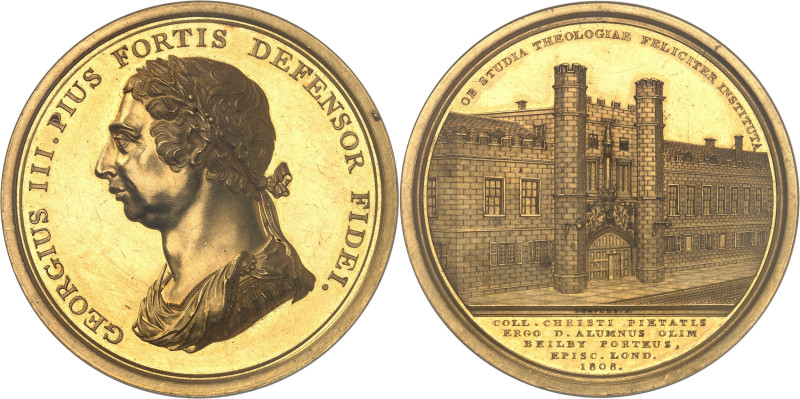 GRANDE-BRETAGNE - UNITED KINGDOM
Victoria (1837-1901). Médaille d’Or, prix Beilb...