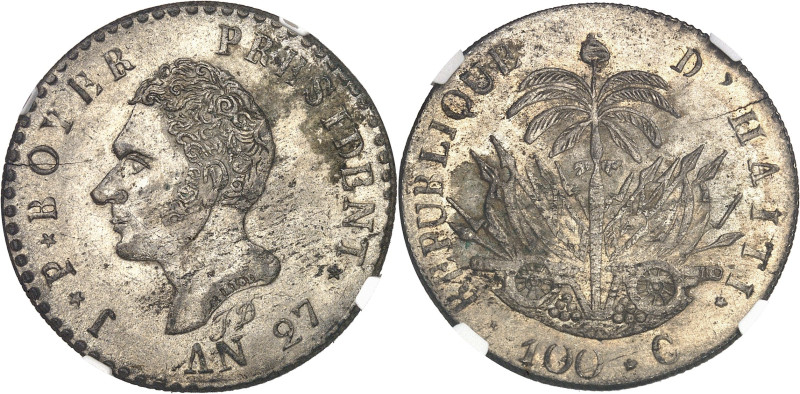 HAÏTI - HAITI
République, Jean-Pierre Boyer, président et chef suprême (1818-184...