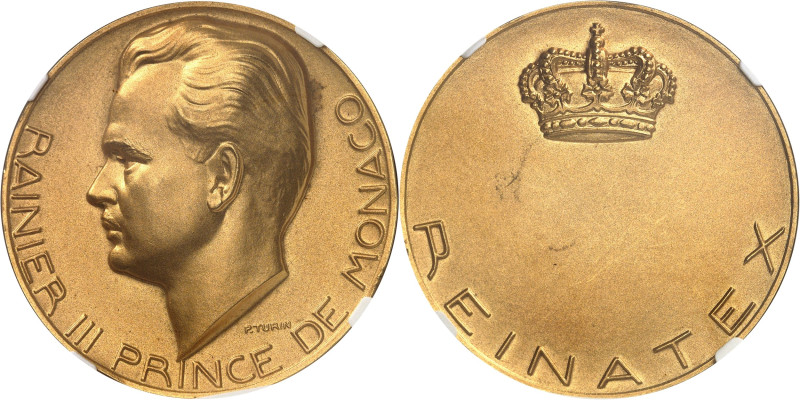 MONACO
Rainier III (1949-2005). Médaille d’Or, Exposition philatélique internati...