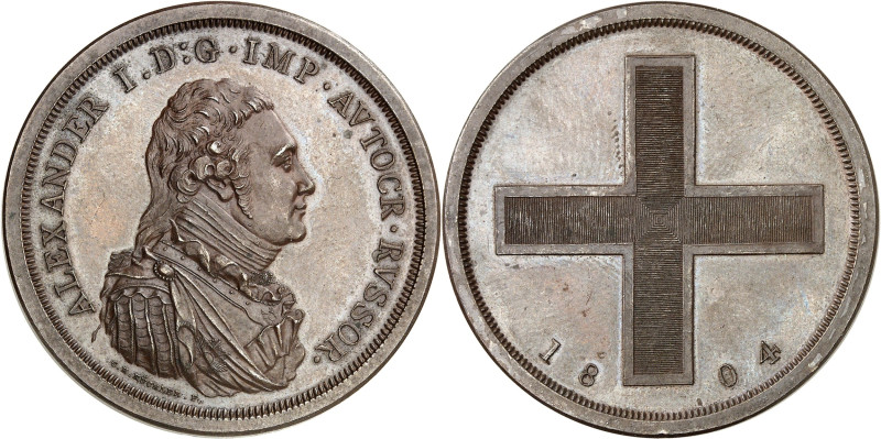 RUSSIE - RUSSIA
Alexandre Ier (1801-1825). Essai au module du rouble, par C. H. ...