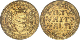 TRANSYLVANIE - TRANSYLVANIA
Christophe Báthory de Somlyó (1576-1581). 10 ducats 1577, Hermannstadt.
Av. * CHR* BATH* DE* SOM* VAIVODA* TRANSILVA* ET* ...