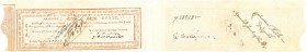 GRÈCE - GREECE
5 phoenix - Banque nationale de financement 1831.

P.6.
Numéro 39018 et signatures en noir. La date de 1831 est imprimée en rouge. Ce t...