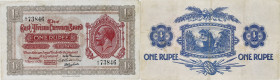 AFRIQUE DE L’EST - EAST AFRICA
1 rupee - Mombasa du 7 avril 1920.

P.7.
Alphabet A/3 - 73846. Le type est très rare et recherché dans tous les états d...