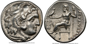 MACEDONIAN KINGDOM. Alexander III the Great (336-323 BC). AR drachm (17mm, 10h). NGC XF. Lifetime-early posthumous issue of Colophon, ca. 323-319 BC. ...