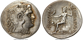 THRACE. Mesambria. Ca. 175-125 BC. AR tetradrachm (33mm, 16.54 gm, 11h). NGC Choice AU 5/5 - 3/5, brushed. Late posthumous issue in the name and types...