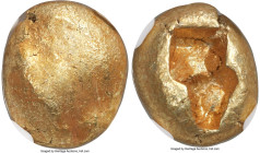 IONIA. Uncertain mint. Ca. 650-600 BC. EL sixth-stater or hecte (11mm, 2.35 gm). NGC Choice AU 4/5 - 4/5. Lydo-Milesian standard. Uncertain blank type...