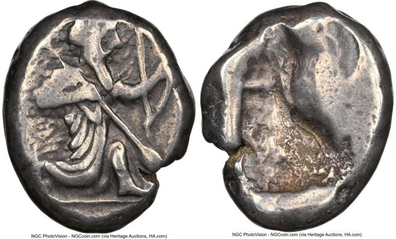 ACHAEMENID PERSIA. Darius I-Xerxes II (ca. 5th century BC). AR siglos (16mm). NG...