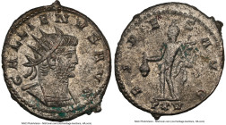 Gallienus, Sole Reign (AD 253-268). BI antoninianus (21mm, 6h). NGC MS, Silvering. Antioch. GALLIENVS AVG, radiate, cuirassed bust of Gallienus right,...