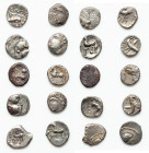 ANCIENT LOTS. Celtic. Gaul. Ca. mid 1st century BC. Lot of ten (10) AR quinarii. Fine. Includes: Ten AR quinarii, various types. Total of ten (10) coi...