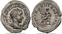 ANCIENT LOTS. Roman Imperial. Gordian III (AD 238-244). Lot of five (5) AR denarii. NGC Choice XF-AU, scuff, flan flaws. Includes: Five AR denarii of ...