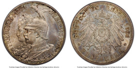 Prussia. Wilhelm II 5 Mark 1901-A MS66 PCGS, Berlin mint, KM526, J-106. Prussia 200th Anniversary of Kingdom. HID09801242017 © 2023 Heritage Auctions ...