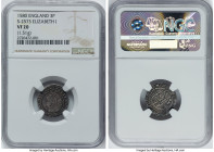 Elizabeth I 3 Pence 1580 VF20 NGC, Tower mint, Latin cross mm, Fifth Issue, S-2573. 1.51gm. HID09801242017 © 2023 Heritage Auctions | All Rights Reser...
