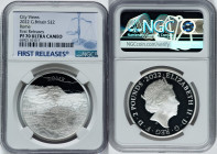 Elizabeth II silver Proof "Rome" 2 Pounds (1 oz) 2022 PR70 Ultra Cameo NGC, City View series. First Releases. HID09801242017 © 2023 Heritage Auctions ...