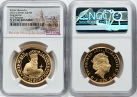 Elizabeth II gold Proof "King James I" 100 Pounds (1 oz) 2022 PR70 Ultra Cameo NGC, KM-Unl. Mintage: 610. British Monarchs series. First Releases. HID...
