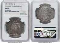 Piedmont. Subalpine Republic 5 Francs L'An 10 (1801/1802) AU58 NGC, KM-C4, Mont-10. HID09801242017 © 2023 Heritage Auctions | All Rights Reserved
