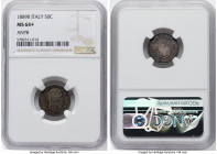 Umberto I 50 Centesimi 1889-R MS64+ NGC, Rome mint, KM26. Two year type. Ex. ANPB Collection HID09801242017 © 2023 Heritage Auctions | All Rights Rese...