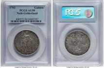 Gelderland. Provincial Gulden 1762 AU50 PCGS, Harderwijk mint, KM100.2, Delm-1178. HID09801242017 © 2023 Heritage Auctions | All Rights Reserved