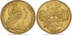 Jose I gold 6400 Reis (Peça) 1753 MS61 NGC, Lisbon mint, KM240, Fr-101. Grainy surfaces with nice color. HID09801242017 © 2023 Heritage Auctions | All...