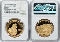 Confederation gold Proof "Obwalden Shooting Festival" 500 Francs (1/2 oz) 2023 PR70 Ultra Cameo NGC, Hab-117a. HID09801242017 © 2023 Heritage Auctions...