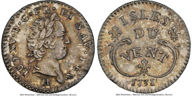French Colony - Isles du Vent. Louis XV 12 Sols 1731-H AU58 NGC, La Rochelle mint, KM-C2, Lec-8. HID09801242017 © 2023 Heritage Auctions | All Rights ...