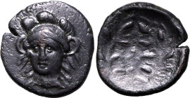 Ancient Greece: Phokis, Federal Coinage 351-346 BC Bronze AE15 About Very Fine