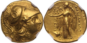 Ancient Greece: Thrace, Mesembria circa 225-175 BC Gold Stater NGC AU Strike: 4/5 Surface: 3/5; scratches