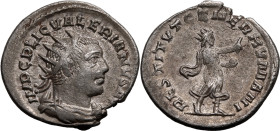 Roman Empire Valerian I AD 253-254 Silver Antoninianus Very Fine