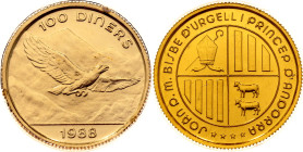 Andorra 100 Diners 1988