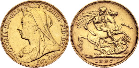 Australia 1 Sovereign 1897 M