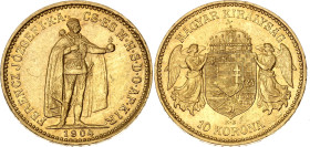 Hungary 10 Korona 1904 KB