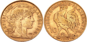 France 10 Francs 1907