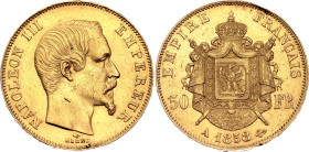 France 50 Francs 1858 A