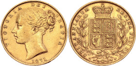 Great Britain 1 Sovereign 1871 (16)