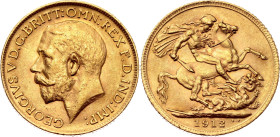 Great Britain 1 Sovereign 1912