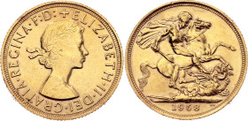 Great Britain 1 Sovereign 1958