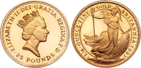 Great Britain 25 Pounds 1987