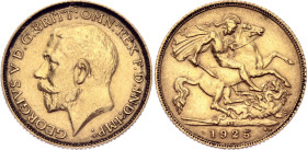 South Africa 1/2 Sovereign 1925 SA