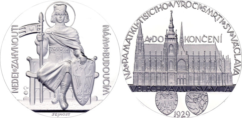 Czech Republic Silver Medal "Completion of the St. Vitus Cathedral" 2023 (ND)
...