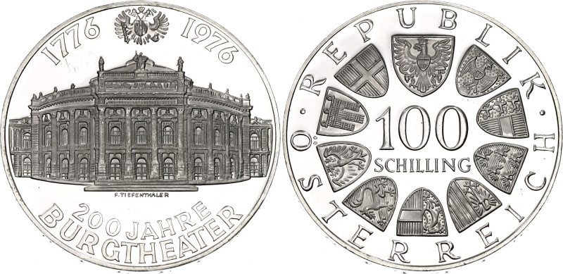 Austria 100 Schilling 1976

KM# 2930, N# 13370; Silver, Proof; 200th Anniversa...