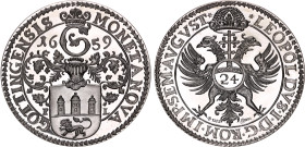 German States Gottingen 1 Taler 1659 (1973) PL Restrike