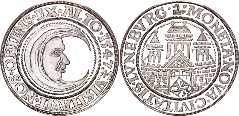 German States Luneburg 1/2 Taler 1547 (1974) Restrike

MB# 70, N# 114720; Silv...