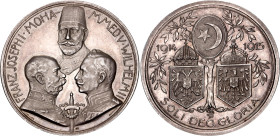 Germany - Empire Silver Medal "New Tripple Alliance: Germany, Austria, Turkey" 1915