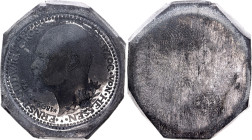 Germany - Empire Hesse-Darmstadt 3 Mark 1917 Private Oneside Lead Restrike