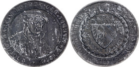Germany - Empire Nurnberg Zinc Medal "Martin Luther - 400th Anniversary of the Reformation" 1917