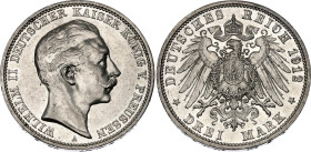 Germany - Empire Prussia 3 Mark 1912 A