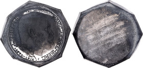 Germany - Empire Württemberg 3 Mark 1916 F Private Oneside Lead Restrike