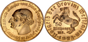 Germany - Weimar Republic Westphalia 50 Million Mark 1923