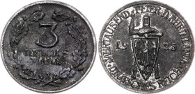 Germany - Weimar Republic Rhineland 3 Reichsmark Spiele Marken 1925 A