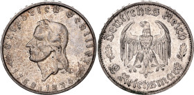 Germany - Third Reich 2 Reichsmark 1934 F